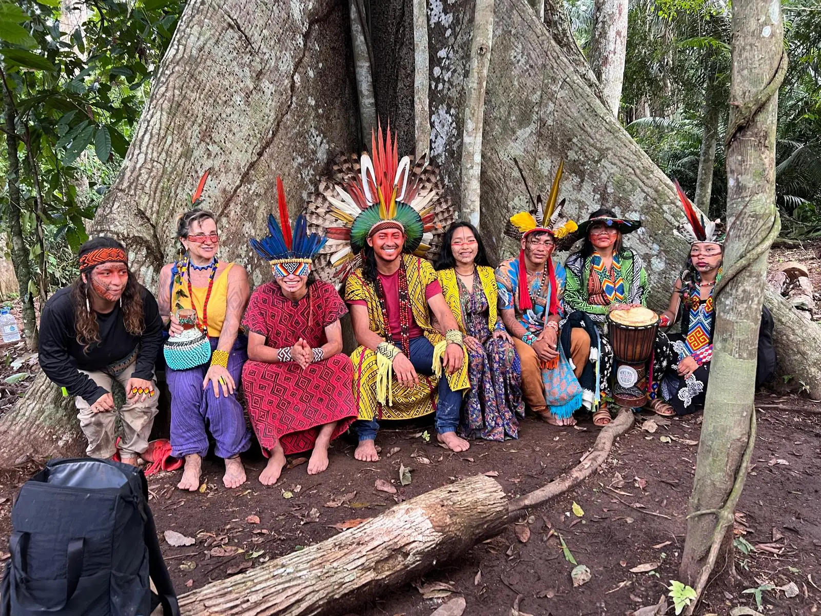 Ayahuasca ceremony landscape